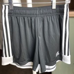Gray adidas Soccer Shorts NWT